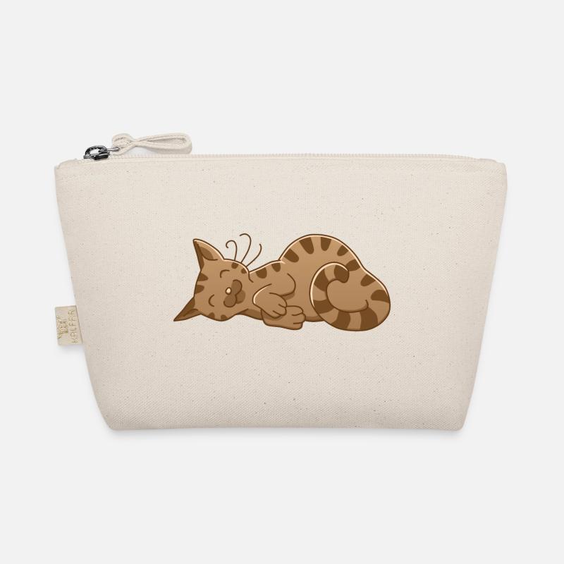 sleeping cat Organic Pouch