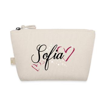 Sofia Name Vorname - Bio-Täschchen - Natur - Vorne