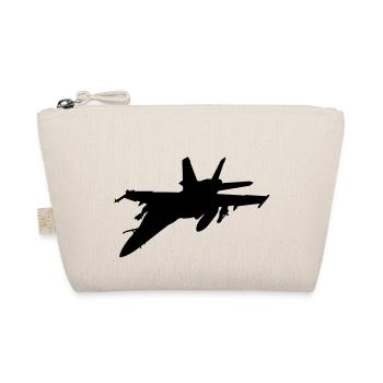 Kampfflugzeuge fighter - Bio-Täschchen - Natur - Vorne