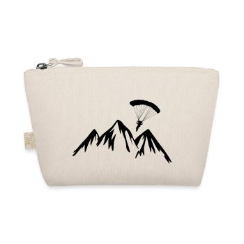 Paragliding extreme sports paragliding - Organic Pouch - nature - Front