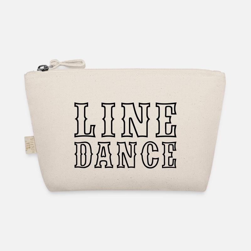 Line Dance Outline Bio-Täschchen