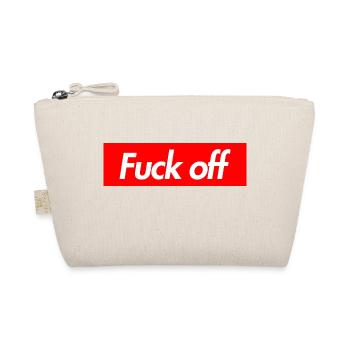 Fuck off - Bio-Täschchen - Natur - Vorne