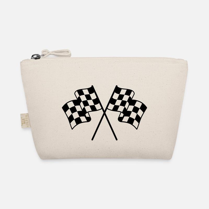 Zielflaggen 1 farbe Bio-Täschchen