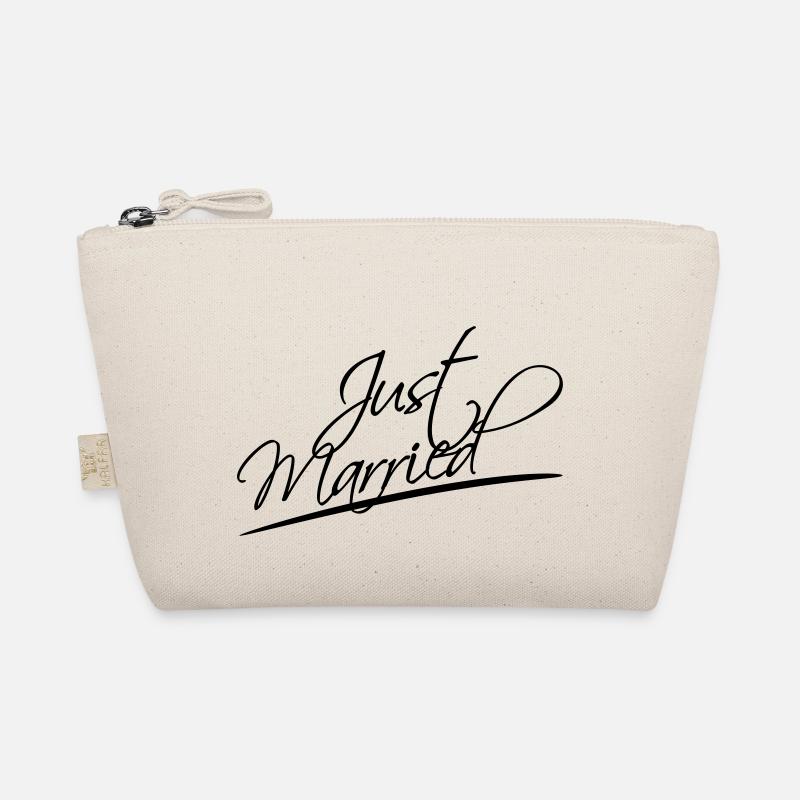 Just Married Logo Design Trousse biologique