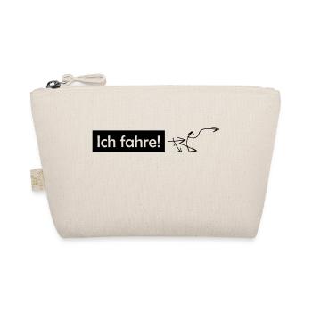 ich fahre - Bio-Täschchen - Natur - Vorne