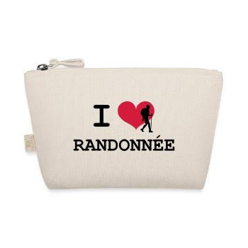 I Love Randonnée - Trousse biologique - nature - Devant