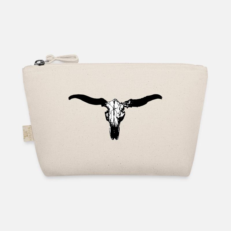 tierschädel rind Bio-Täschchen