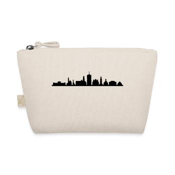 Skyline - Augsburg - Bio-Täschchen - Natur - Vorne