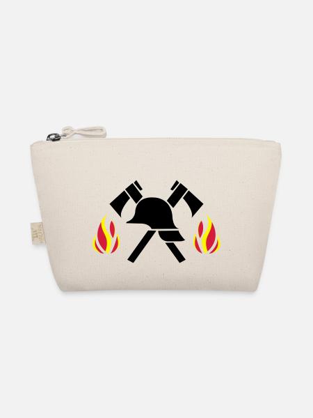 firefighter - Bio-Täschchen - Natur - Vorne