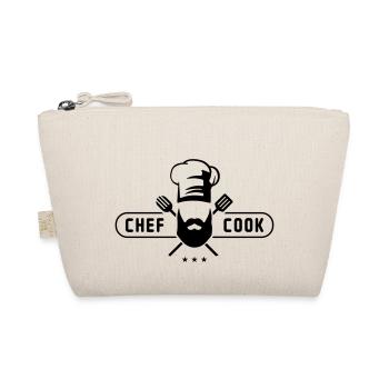 cook chef - Bio-Täschchen - Natur - Vorne