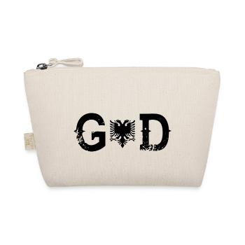 Legend Gott god ALBANIEN - Bio-Täschchen - Natur - Vorne