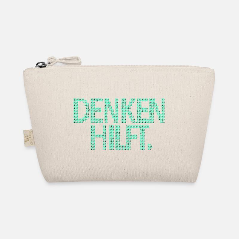 Denken Hilft - Bio-Täschchen - Natur