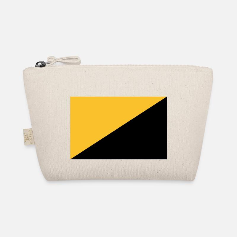 Anarchy Cafpitalism Flag flat Organic Pouch