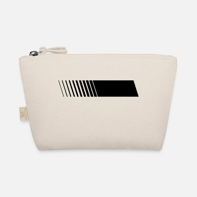 Racing stripe right blank Organic Pouch