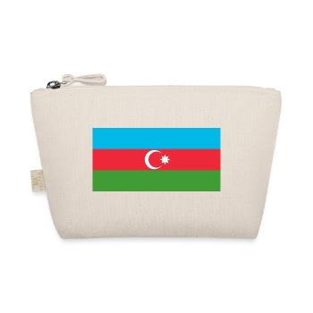 sticker flag of Azerbaijan Aufkleber Azerbaijan - Organic Pouch - nature - Front