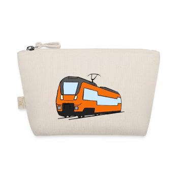 Regional train train locomotive railroad model railway - Organic Pouch - nature - Front