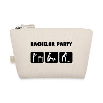 Bachelor celebration - Organic Pouch - nature - Front