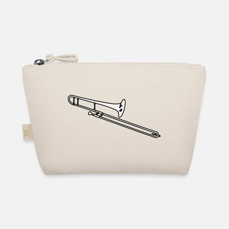 Posaune/Trombone/Blechblasinstrument - Bio-Täschchen - Natur
