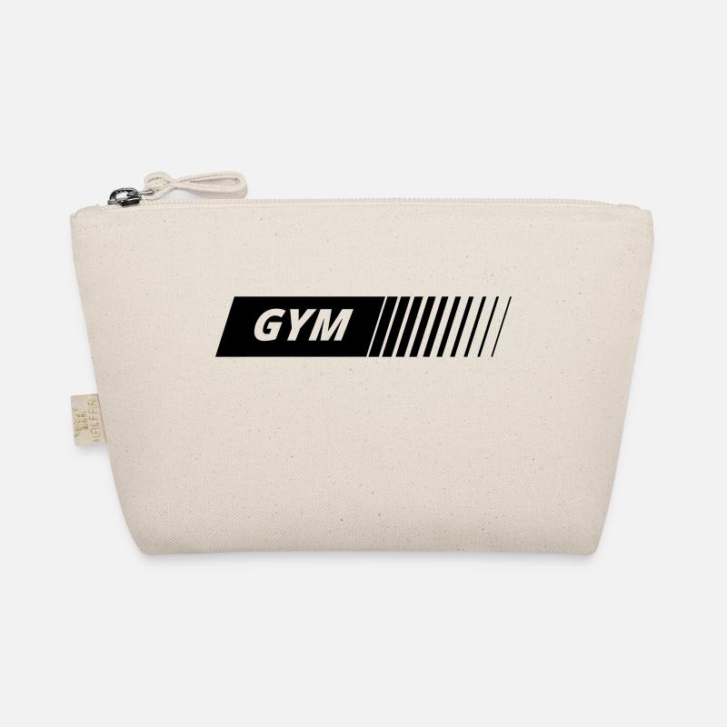 Course de logo de gym Trousse biologique