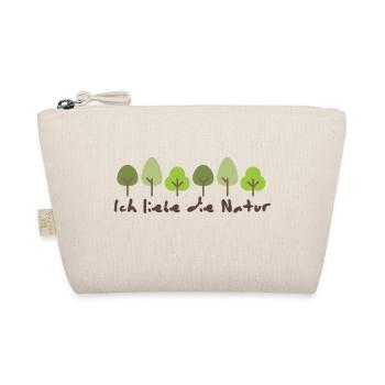 Nature Love I Love Nature Gift Life Organic - Organic Pouch - nature - Front