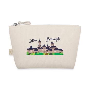 Braunfels Castle in Hesse, drawing - Organic Pouch - nature - Front