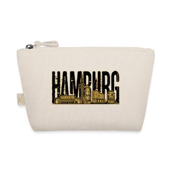 Hamburg Stadt City Skyline Deutschland Germany - Bio-Täschchen - Natur - Vorne