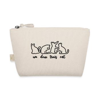 Un Deux Trois Cat Lover Kitten Kitty Cadeau - Trousse biologique - nature - Devant