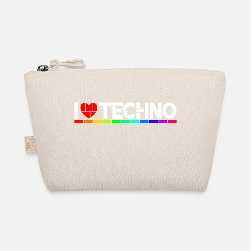 I love Techno - Trousse biologique - nature