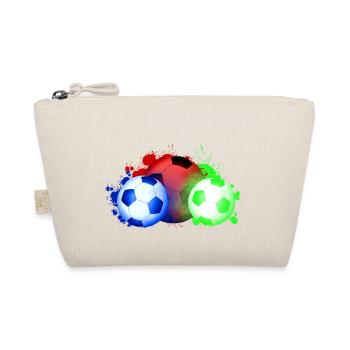 Fußball - Bio-Täschchen - Natur - Vorne