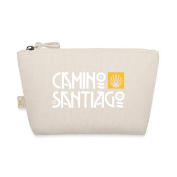 Camino de Santiago | Chemin de Saint-Jacques | Art Deco Typo - Trousse biologique - nature - Devant