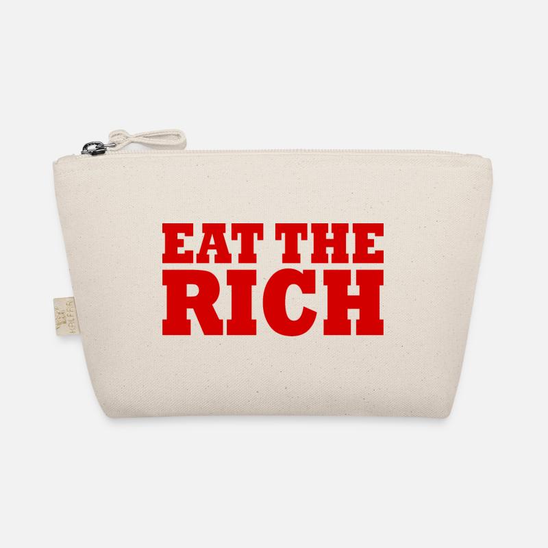 Eat the rich - Bio-Täschchen - Natur