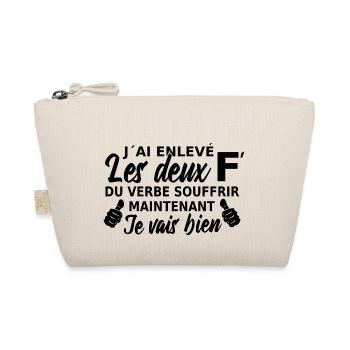 citations drôles humour cadeau - Trousse biologique - nature - Devant
