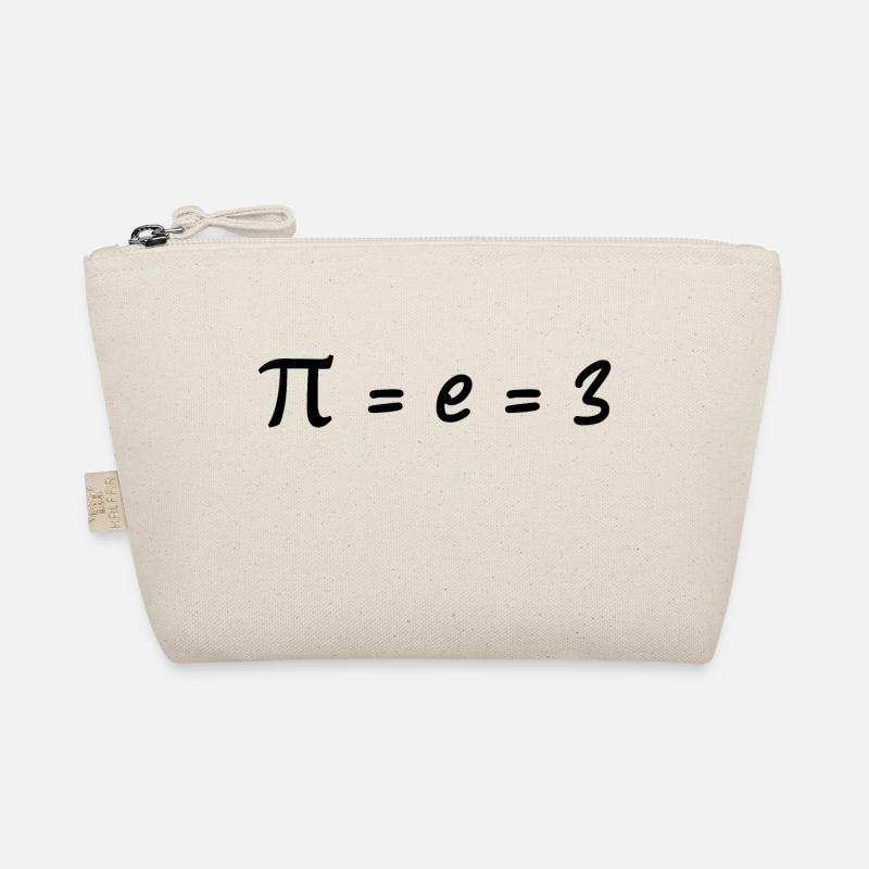 Pi = e = 3 Organic Pouch