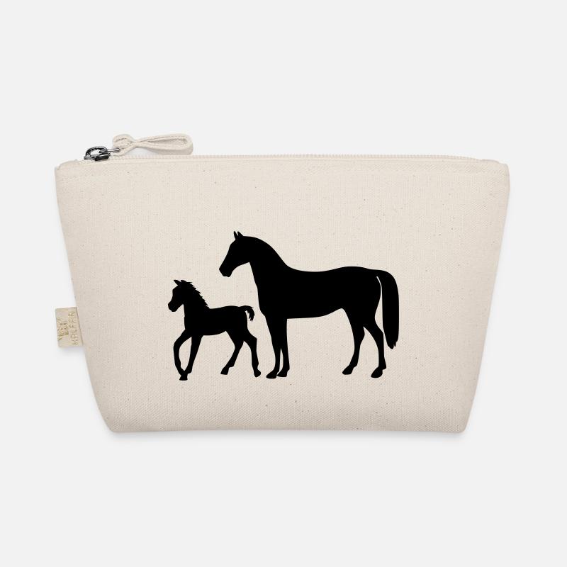 Horse with foal Organic Pouch