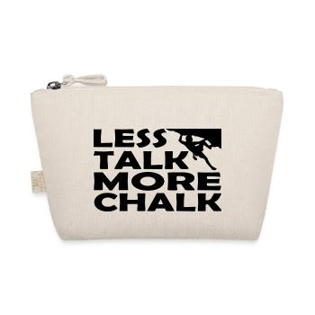 Bouldern Klettern Climbing - Bio-Täschchen - Natur - Vorne