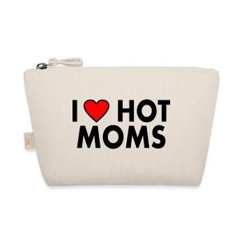 I love hot moms - Bio-Täschchen - Natur - Vorne