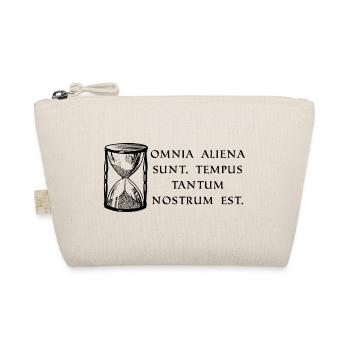 everything is foreign property only the time ge black - Organic Pouch - nature - Front