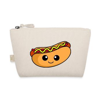 Hot Dog Comic - Organic Pouch - nature - Front