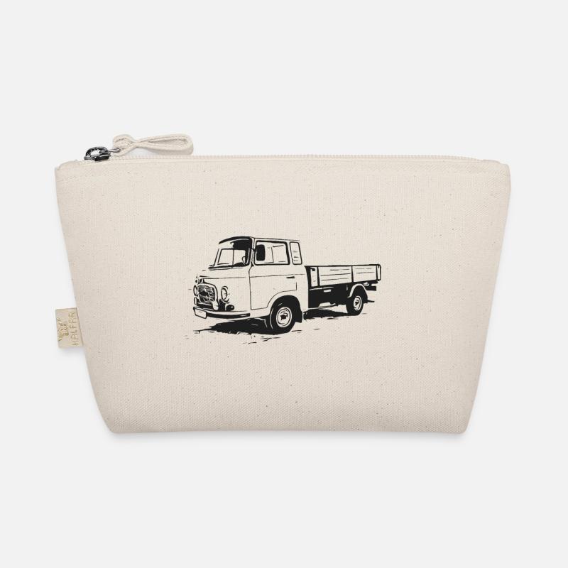 Barkas Pritsche - Pritschenwagen - Bio-Täschchen - Natur