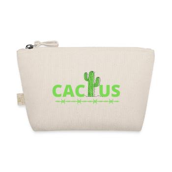 Kaktus, humorvoller Kaktus - Bio-Täschchen - Natur - Vorne