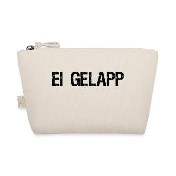 Erzgebirge Ei Gelapp - Bio-Täschchen - Natur - Vorne