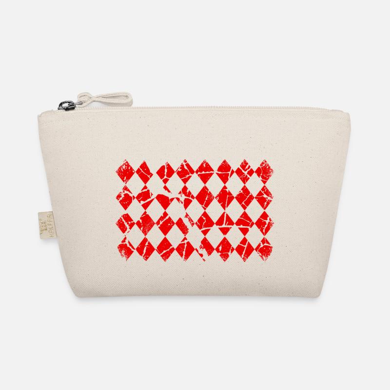 Karo Muster - Angoumois Bio-Täschchen