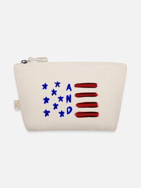 Flag Of Usa - Organic Pouch - nature - Front
