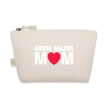 Drum Major Mom - Marching Band - Organic Pouch - nature - Front
