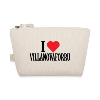 T-shirt J’adore Villanovaforru t-shirt Sardaigne - Trousse biologique - nature - Devant