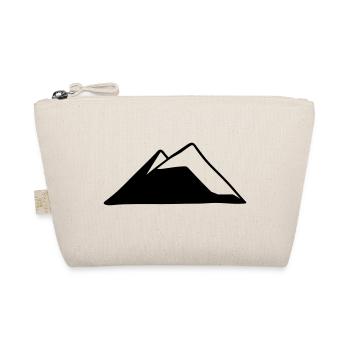 Mountains Mountain Mountains Mountain 01 Drawing area 1 - Organic Pouch - nature - Front