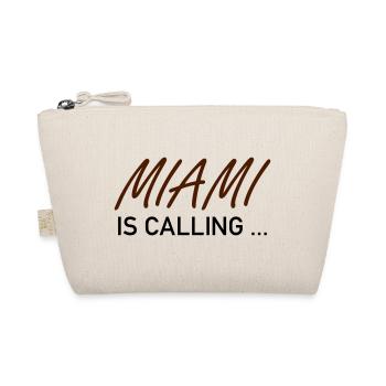 Miami is calling ... - Organic Pouch - nature - Front