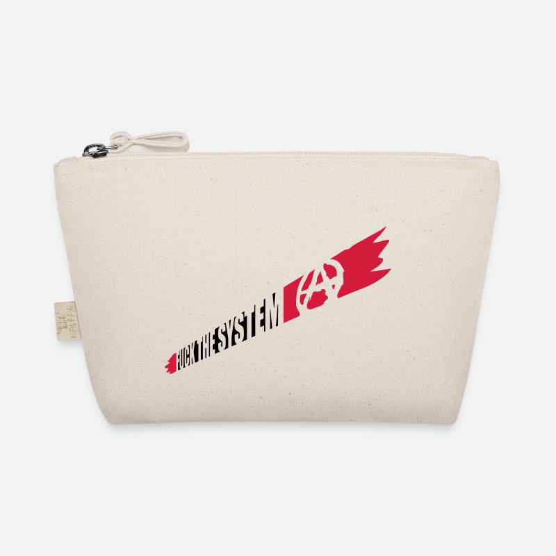 Anarchy Fuck the system Organic Pouch