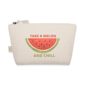 take a melon and chill - Bio-Täschchen - Natur - Vorne