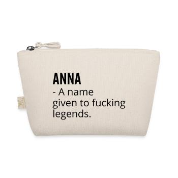 Anna ein Name für verdammte Legenden - Bio-Täschchen - Natur - Vorne